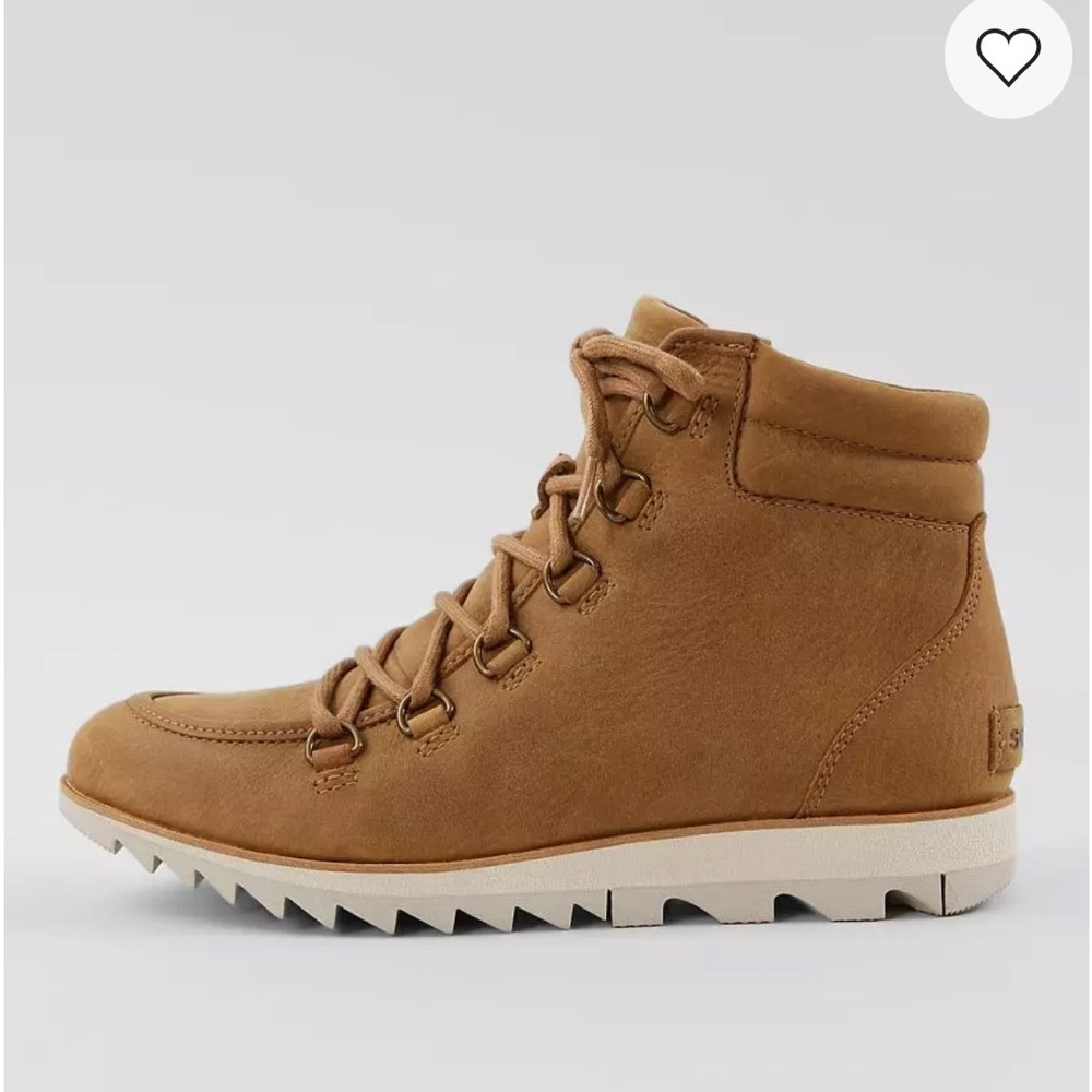 Sorel Womens Harlow Leather Hiking Boots